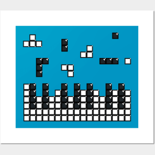 Piano Tetris Posters and Art